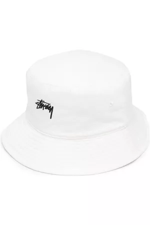 STUSSY Men Hats - Logo embroidered bucket hat