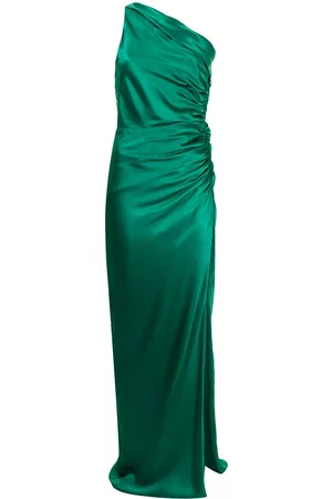 Michelle Mason Asymmetric gathered gown