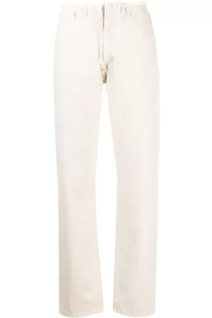 Maison Margiela Frayed straight-leg jeans