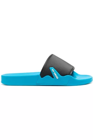 RAF SIMONS Contrasting strap slides