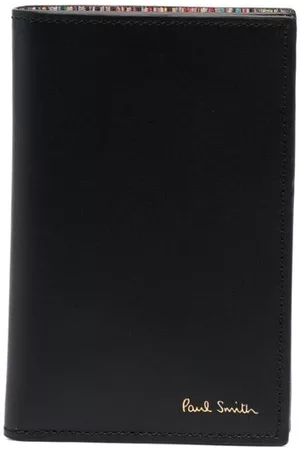 Paul Smith Artist stripe-print leather cardholder