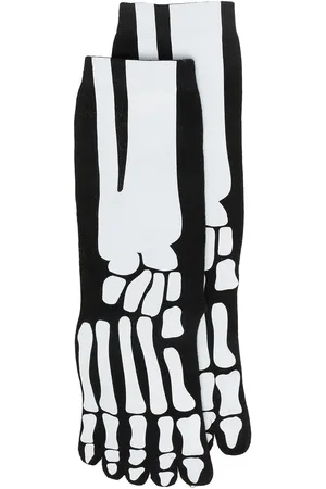 Natasha Zinko Skeleton print socks