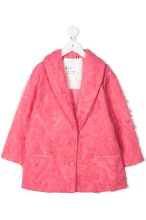 CAROLINE BOSMANS Tulle-overlay single-breasted jacket