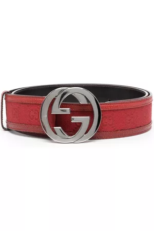 Gucci 2010s interlocking GG buckle belt