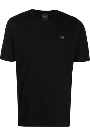 Paul & Shark Logo-patch cotton T-shirt