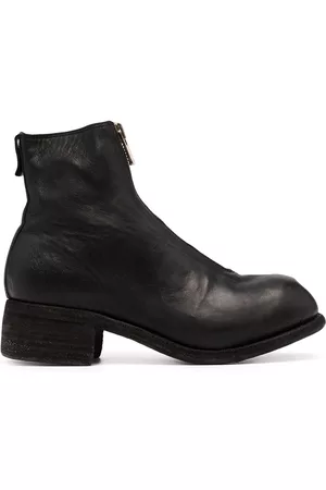 GUIDI Zip-up ankle boots