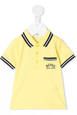 HUGO BOSS Stripe trim polo shirt