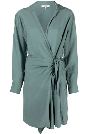 Vince Wraparound short dress