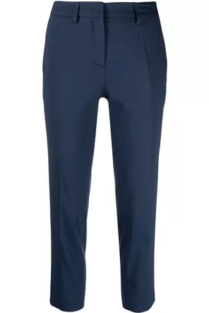 BLANCA Cropped slim-cut trousers