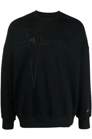 Rick Owens Logo-embroidered pullover sweatshirt