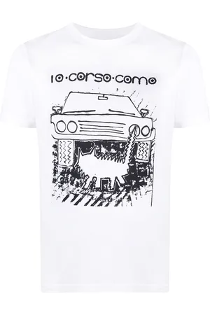 10 CORSO COMO Graphic print short-sleeved T-shirt