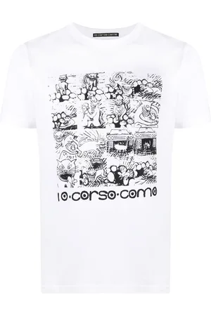 10 CORSO COMO Graphic print short-sleeved T-shirt