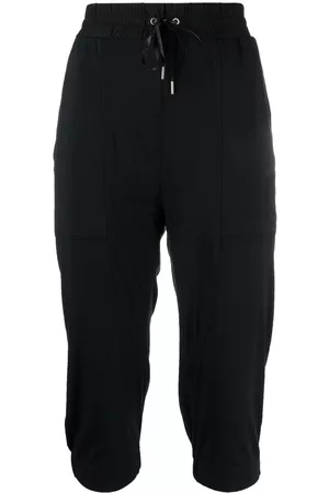 Helmut Lang 1990s drawstring-waist cropped trousers