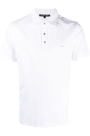 Michael Kors Embroidered-logo polo shirts