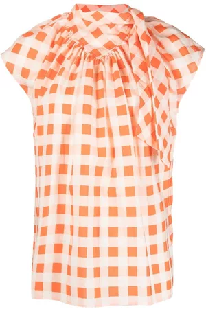 Victoria Beckham Geometric-print blouse