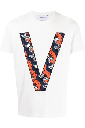 Ports V Monogram-print cotton T-shirt