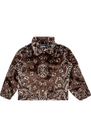 Supreme Bandana faux fur bomber jacket