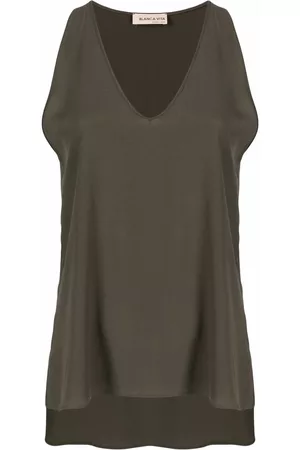 BLANCA V-neck vest top