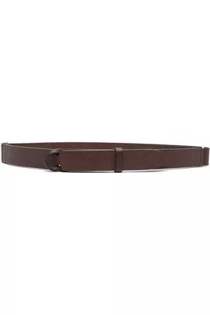 Orciani Men Belts - Buckled leather belt