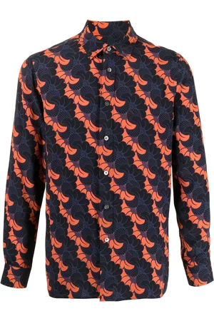 Ports V Floral-print long-sleeved shirt