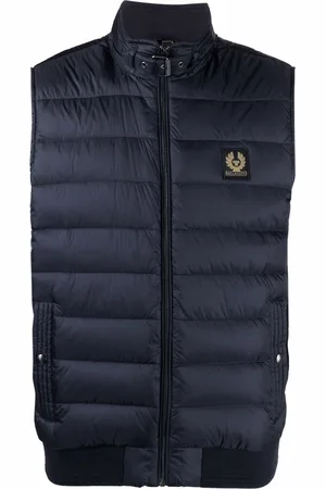Belstaff Logo-patch padded gilet