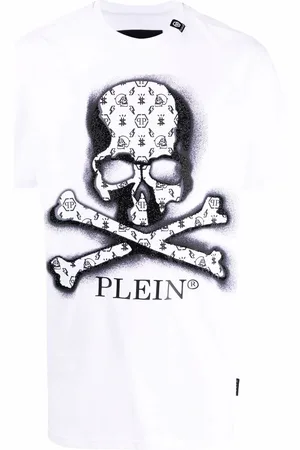 Philipp Plein Skull-print logo T-shirt