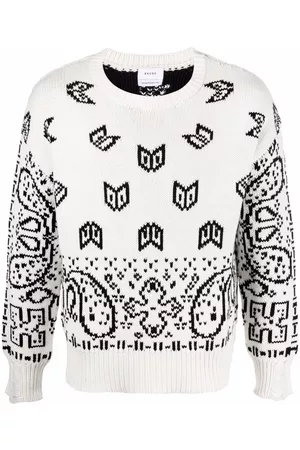 Rhude Paisley-print cotton jumper