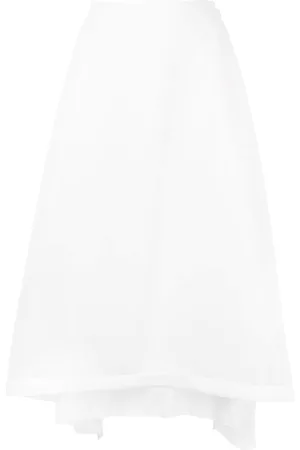 Sulvam Jersey knit flared skirt