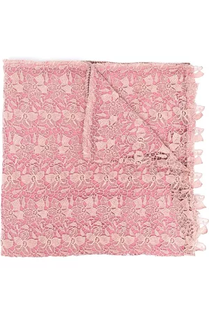 A.N.G.E.L.O. Vintage Cult 1990s lace-overlay scarf