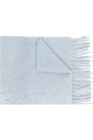 Marni Logo-appliqué alpaca scarf