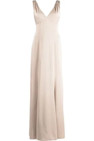 Marchesa Notte Forli V-neck bridesmaid gown