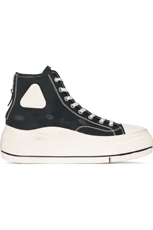 R13 Flatform high-top sneakers