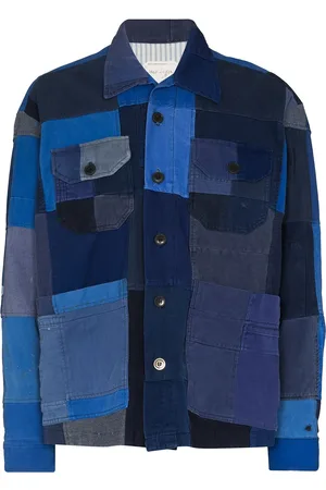 GREG LAUREN French Artist patchwork jacket
