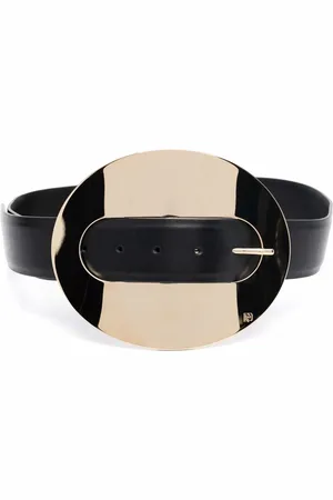 Paco rabanne Disc buckle leather belt
