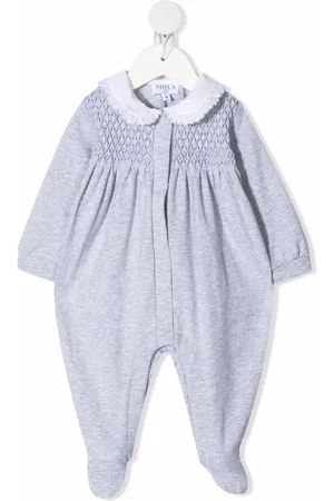 SIOLA Textured panel stretch-cotton pajama
