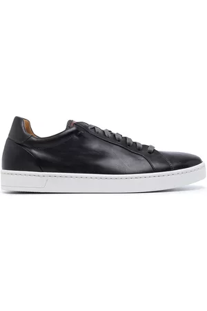 Magnanni Men Sneakers - Round-toe leather trainers
