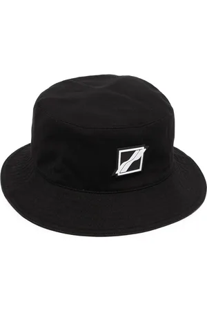 We11 Done Square-logo bucket hat