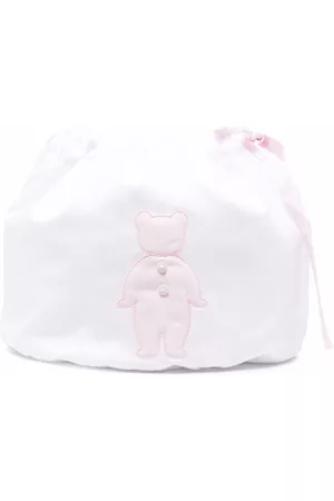 LITTLE BEAR Embroidered drawstring bag