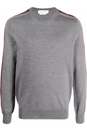 Alexander McQueen Logo-tape jumper