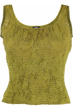 Gianfranco Ferré 1990s ruched tank top