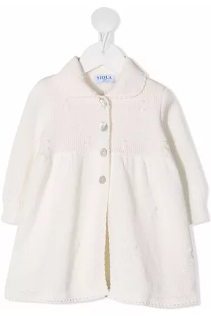 SIOLA Elvira collared knitted coat