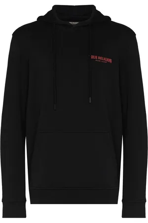 True Religion Logo-print hooded sweatshirt