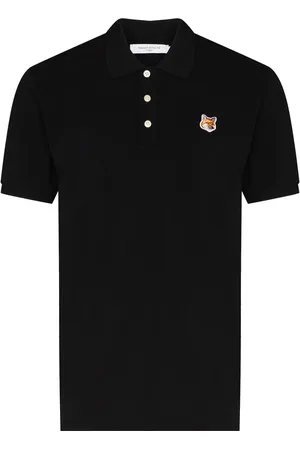 Maison Kitsuné Fox-patch polo shirt
