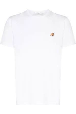 Maison Kitsuné Fox-patch T-shirt
