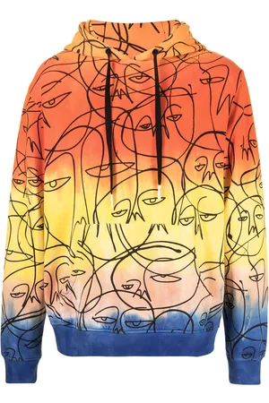HACULLA Graphic print ombre hoodie