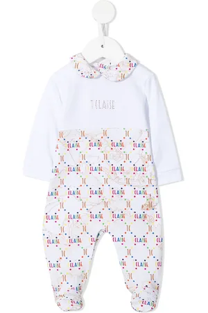 ALVIERO MARTINI 1A CLASSE Monogram map-print pajamas