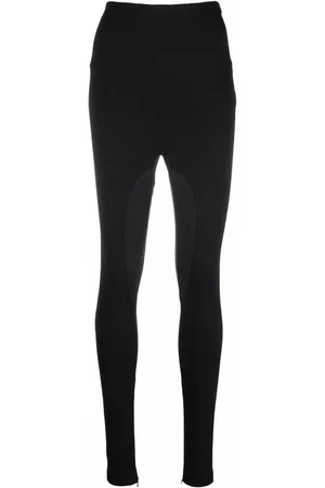 Philipp Plein Two-tone high-waisted leggings