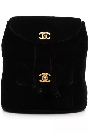 CHANEL 1990 Duma diamond-quilted backpack