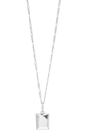 CAPSULE ELEVEN Jewel beneath signet pendant necklace