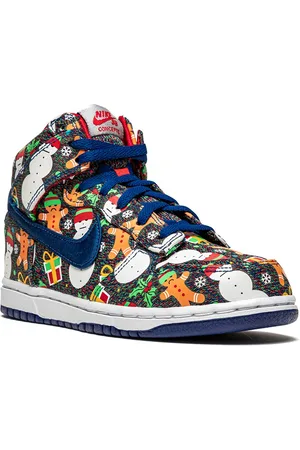 Nike X Concepts Dunk High "Ugly Sweater" sneakers